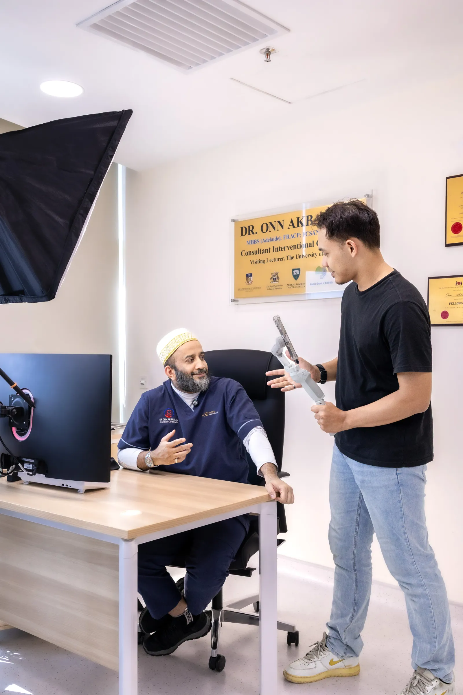 Content production — Assoc. Prof. Dr. Onn Akbar Ali
