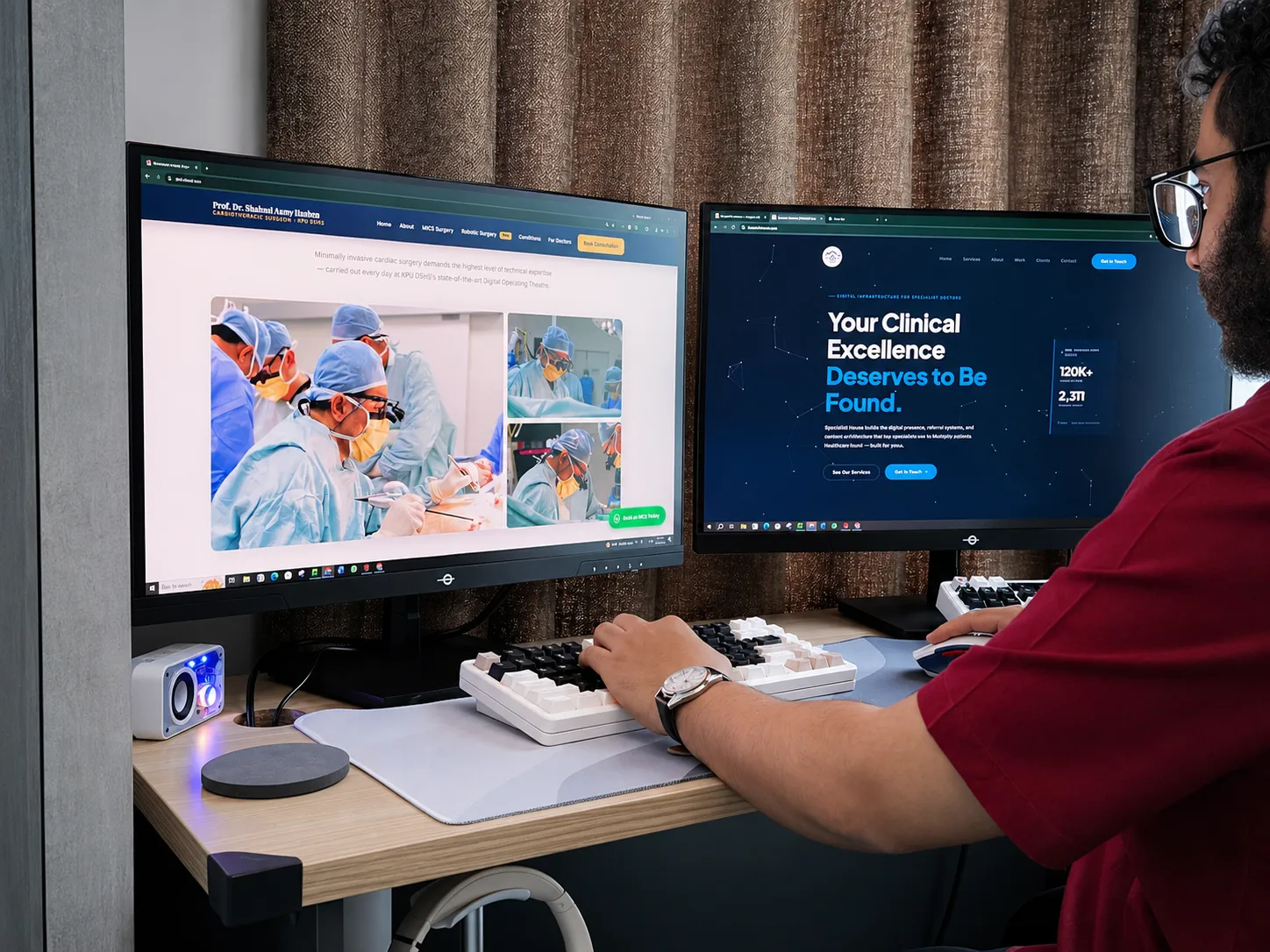 Specialist website built by Specialist House