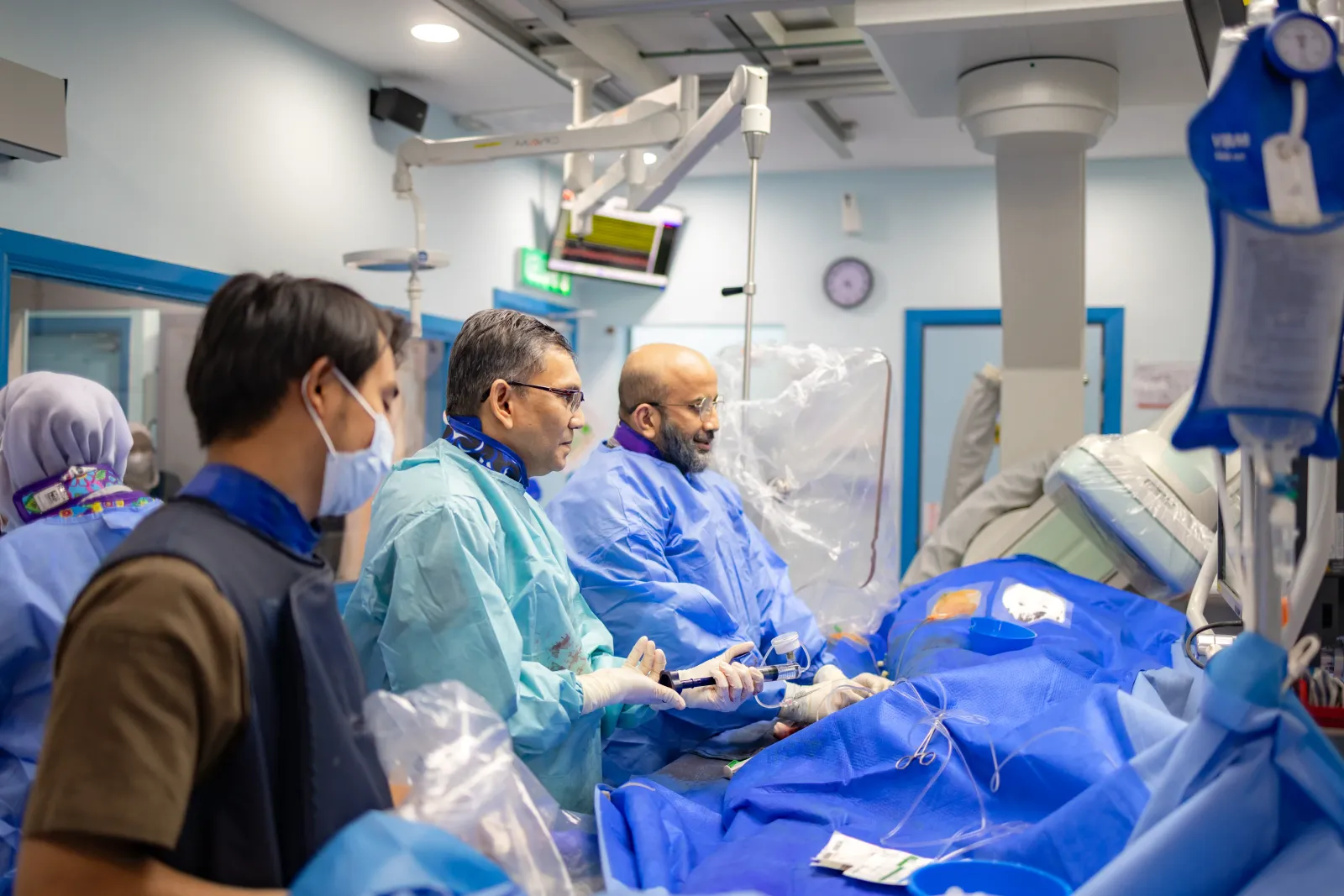 Angiogram procedure — Assoc. Prof. Dr. Onn Akbar Ali