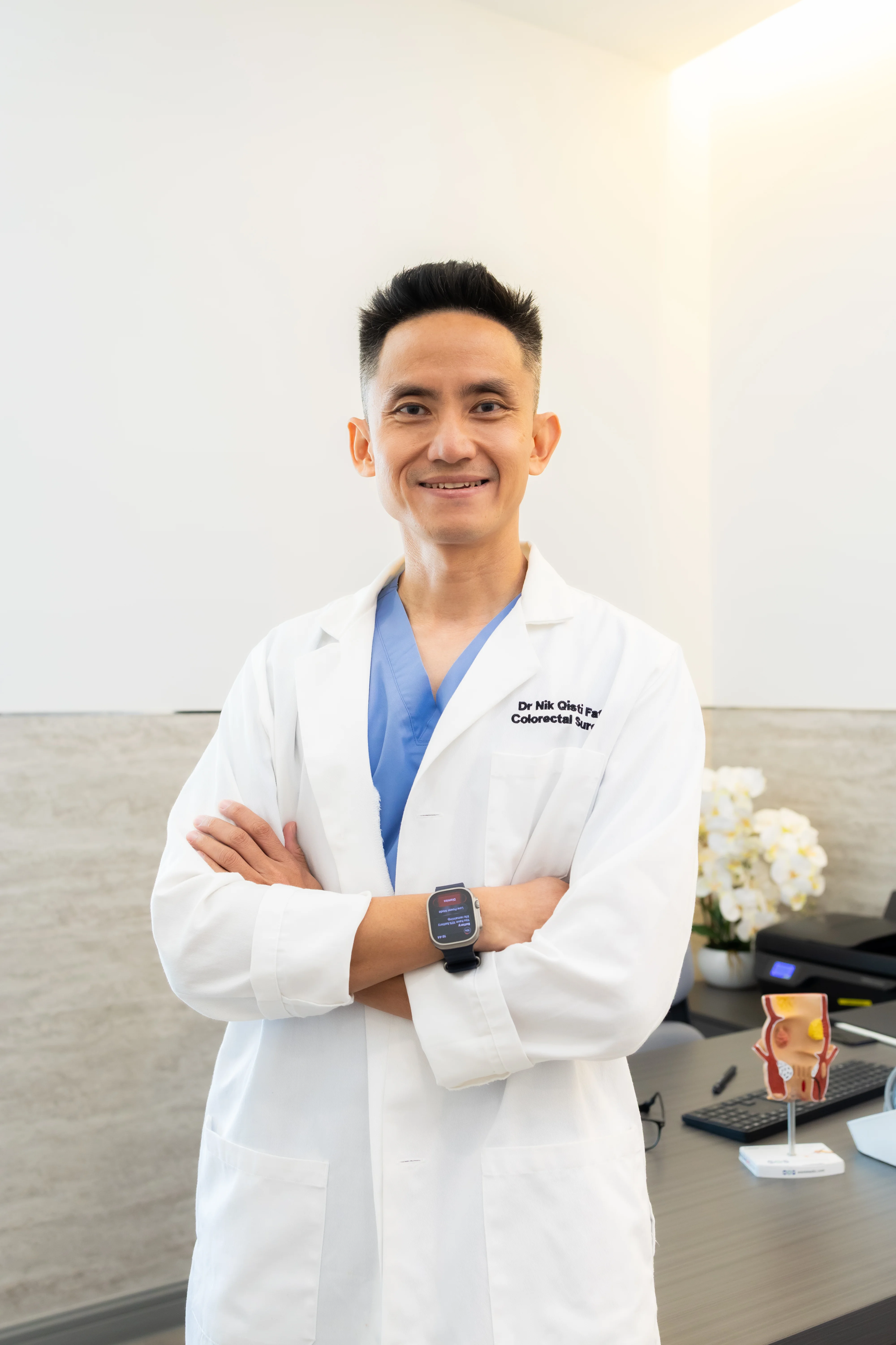 Dr. Nik Qisti Fathi — Colorectal Surgeon, KPJ Kajang